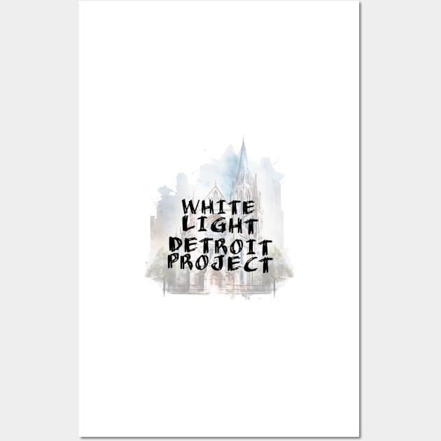 White Light Detroit Project Wall Art by Abdelshob